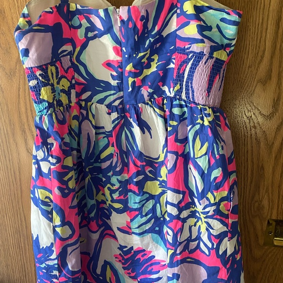 Lilly Pulitzer Christine Dress Tropical Catwalkin - Picture 2 of 3